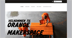 Desktop Screenshot of orangemakerspace.com